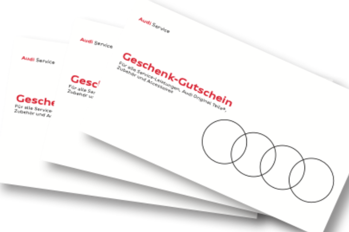 Audi Gutschein