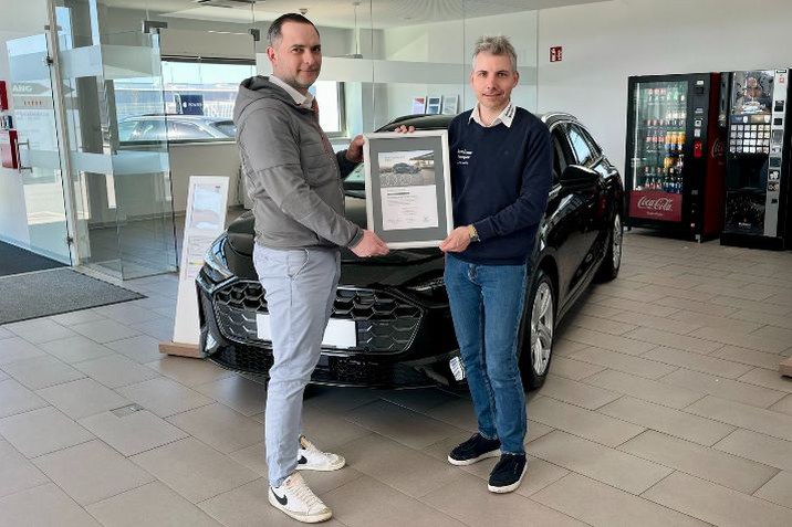 Ausgezeichnet: Audi Top Service Team 2025!